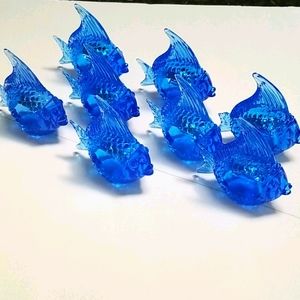 8 Fish napkin rings